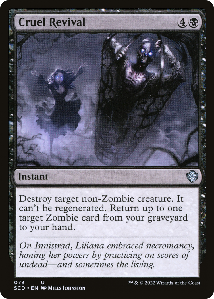 Cruel Revival [Starter Commander Decks] | Odin's Place