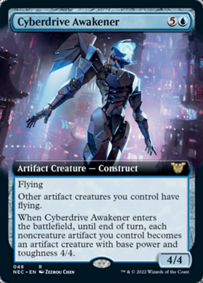 Cyberdrive Awakener (Extended Art) [Kamigawa: Neon Dynasty Commander] | Odin's Place