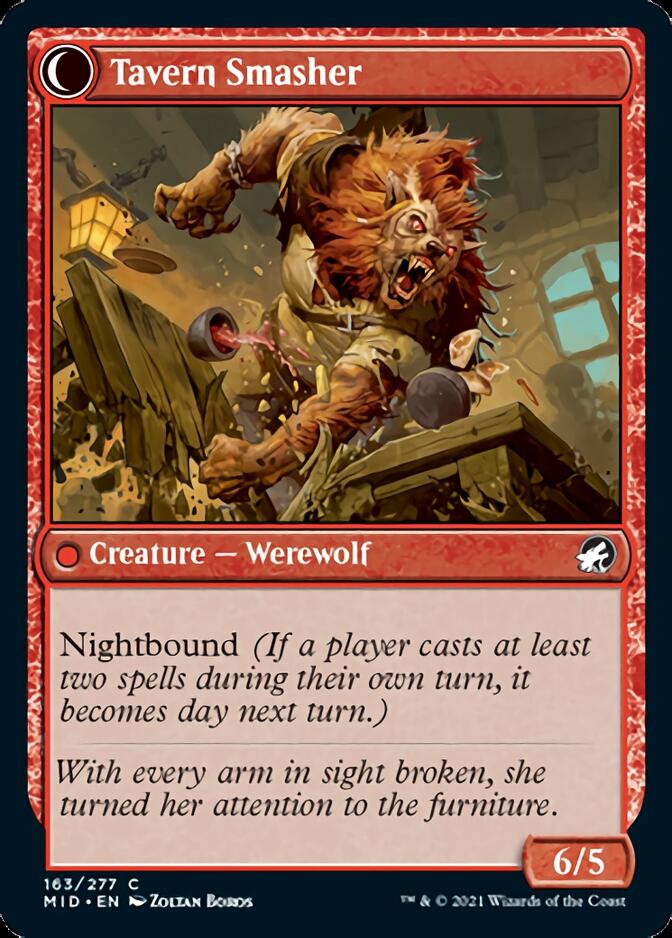 Tavern Ruffian // Tavern Smasher [Innistrad: Midnight Hunt] | Odin's Place