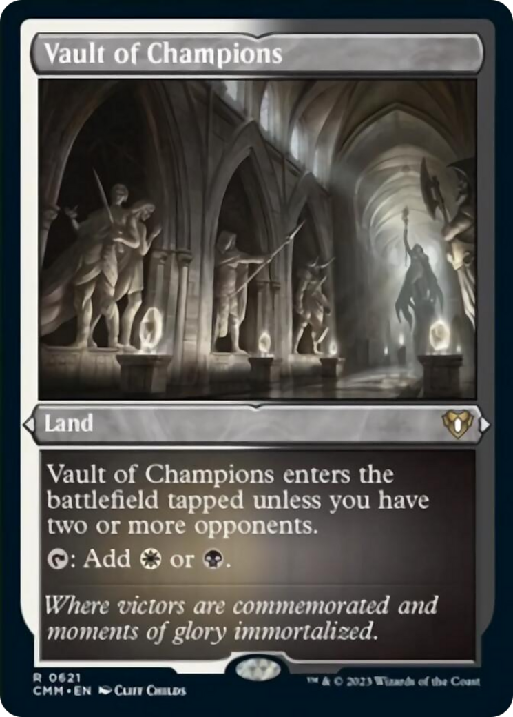 Vault of Champions (Foil Etched) [Commander Masters] | Odin's Place
