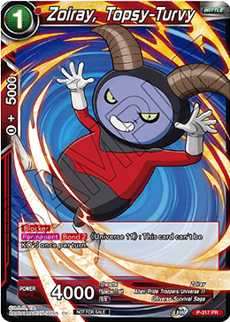Zoiray, Topsy-Turvy (P-317) [Tournament Promotion Cards] | Odin's Place