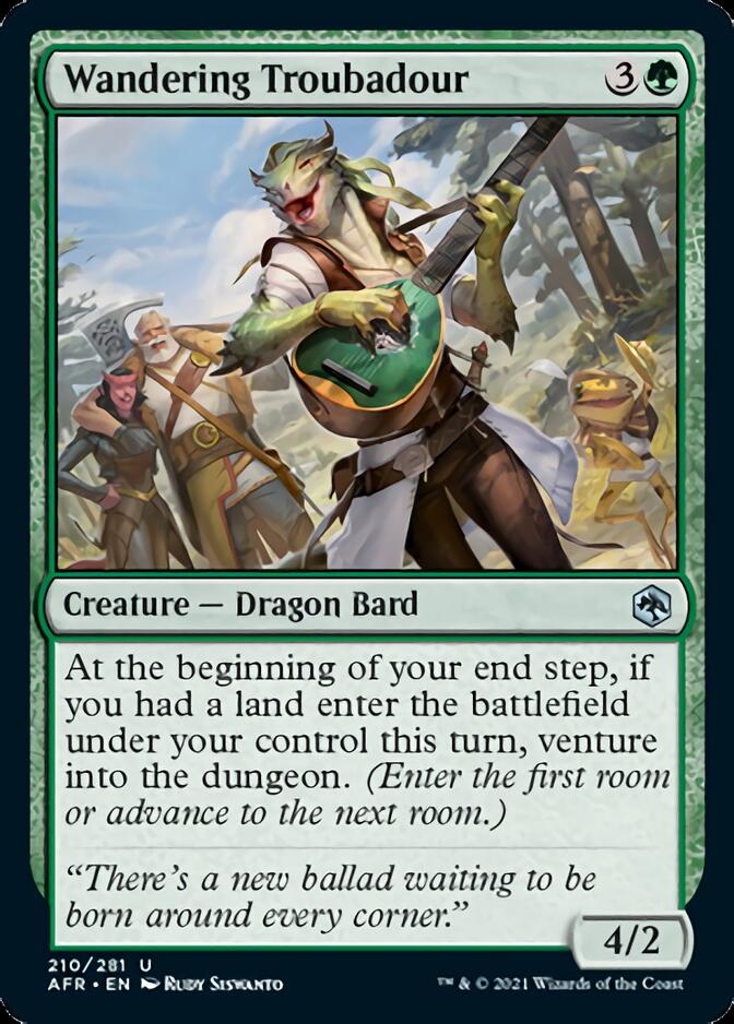 Wandering Troubadour [Dungeons & Dragons: Adventures in the Forgotten Realms] | Odin's Place