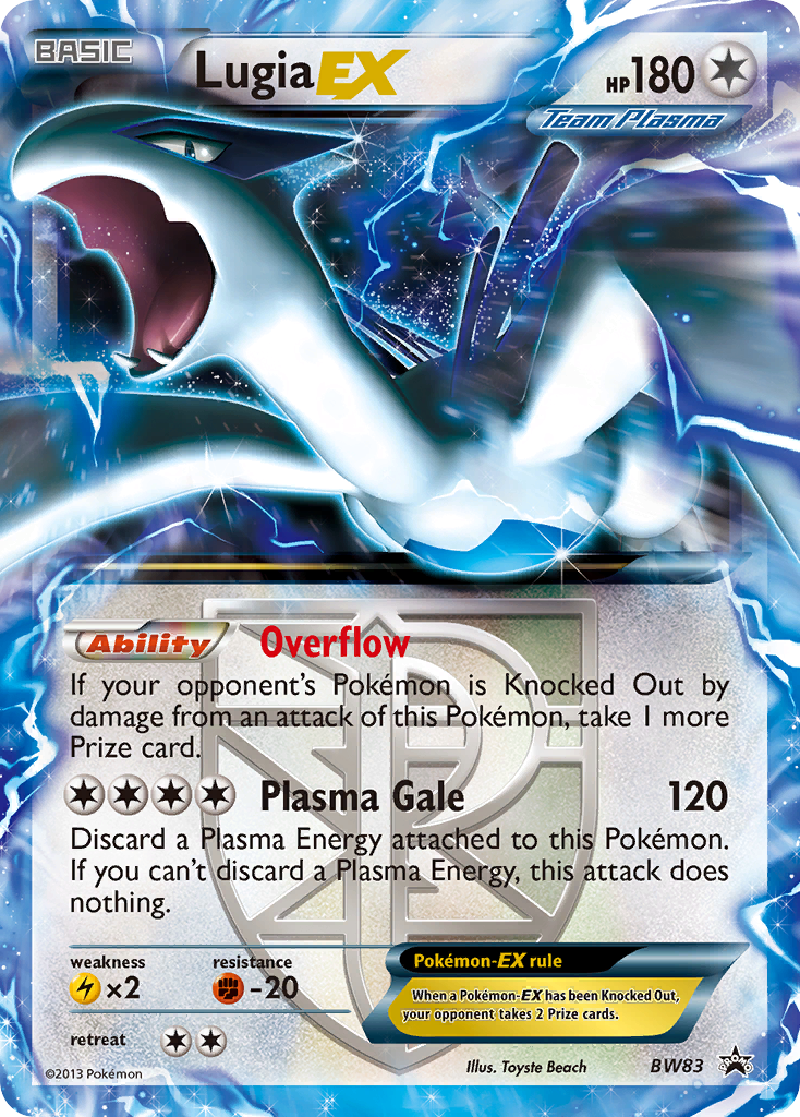 Lugia EX (BW83) [Black & White: Black Star Promos] | Odin's Place