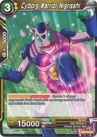 Cyborg Warrior Nigrisshi (TB1-093) [The Tournament of Power] | Odin's Place