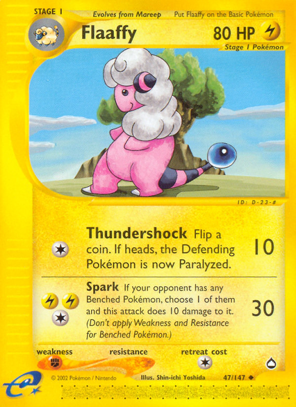 Flaaffy (47/147) [Aquapolis] | Odin's Place