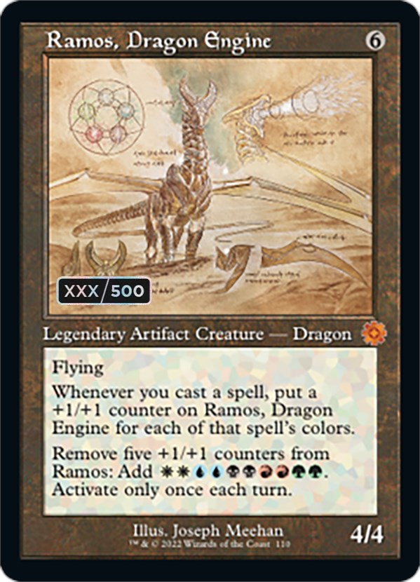 Ramos, Dragon Engine (Retro Schematic) (Serialized) [The Brothers' War Retro Artifacts] | Odin's Place