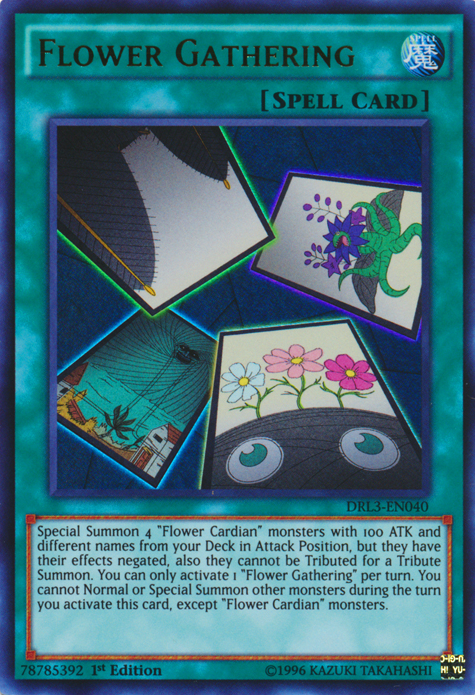 Flower Gathering [DRL3-EN040] Ultra Rare | Odin's Place