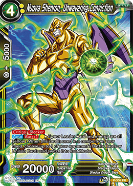 Nuova Shenron, Unwavering Conviction (P-305) [Tournament Promotion Cards] | Odin's Place