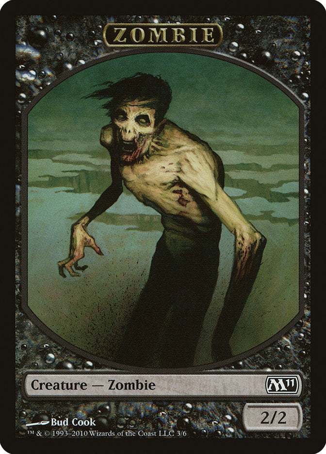 Zombie Token (3) [Magic 2011 Tokens] | Odin's Place