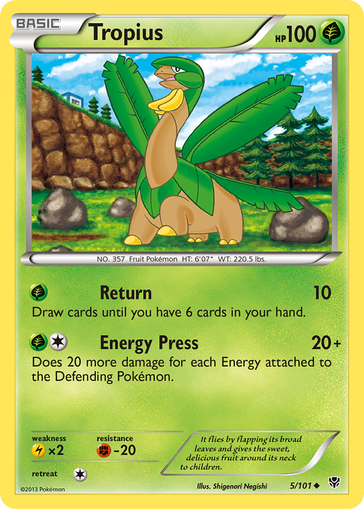 Tropius (5/101) [Black & White: Plasma Blast] | Odin's Place