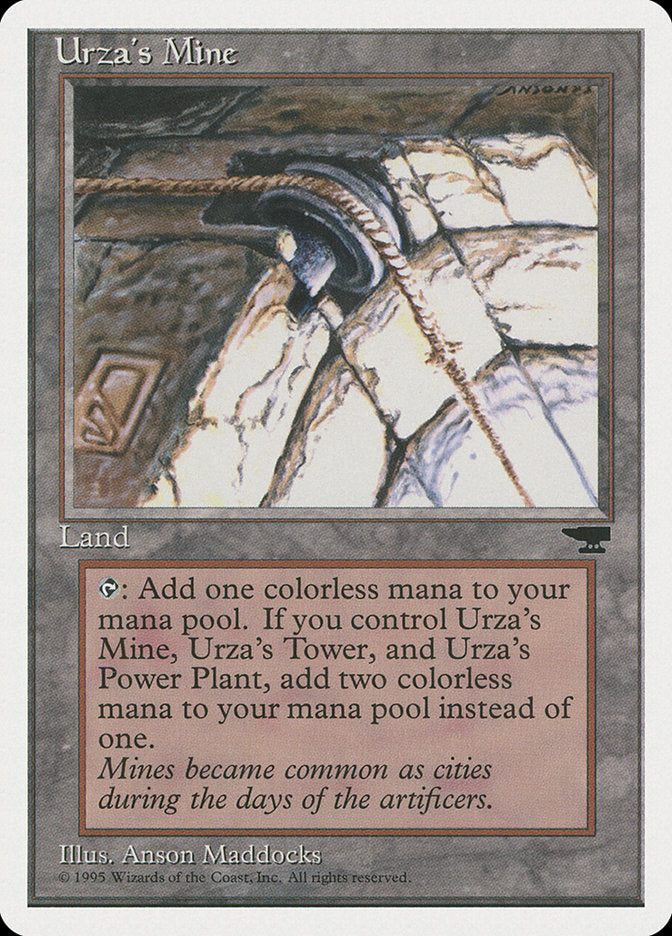 Urza's Mine (Pulley Embedded in Stone) [Chronicles] | Odin's Place