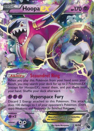 Hoopa EX (36/98) (Jumbo Card) [XY: Ancient Origins] | Odin's Place