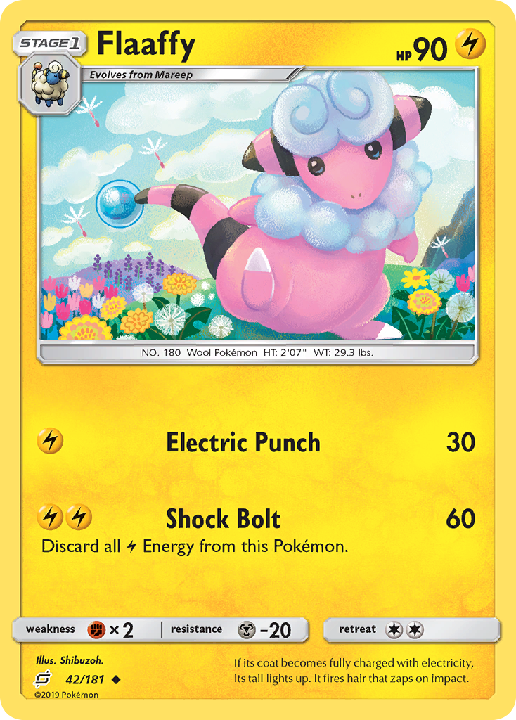 Flaaffy (42/181) [Sun & Moon: Team Up] | Odin's Place