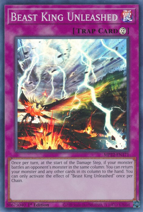 Beast King Unleashed [MP22-EN171] Super Rare | Odin's Place