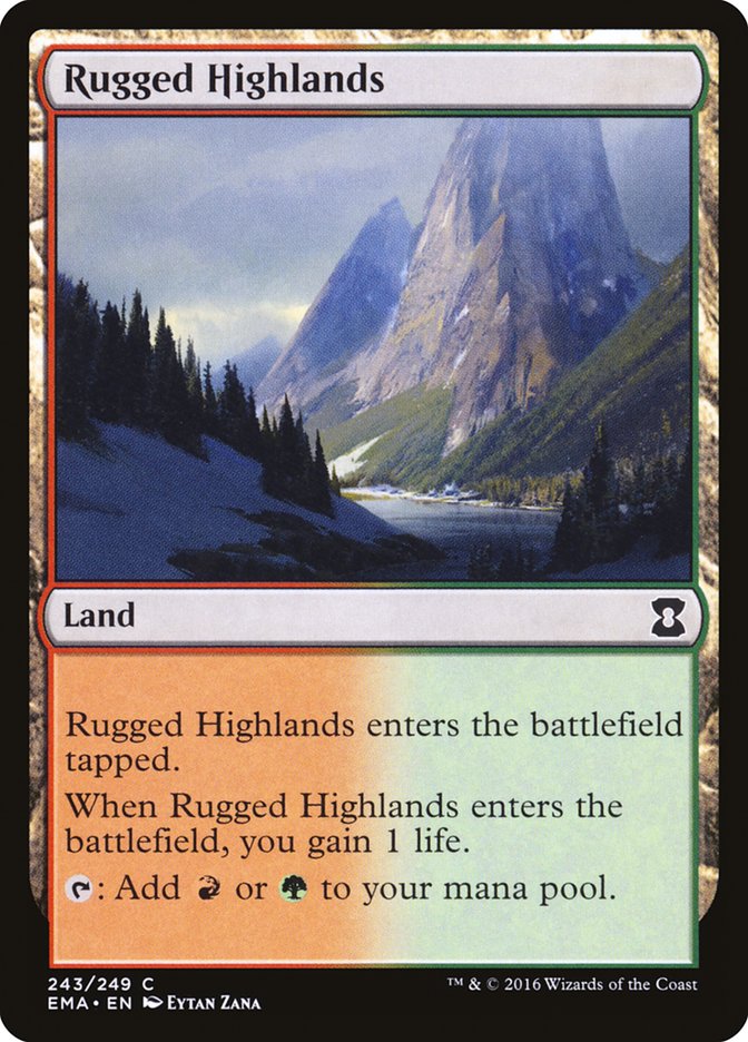Rugged Highlands (243) [Eternal Masters] | Odin's Place