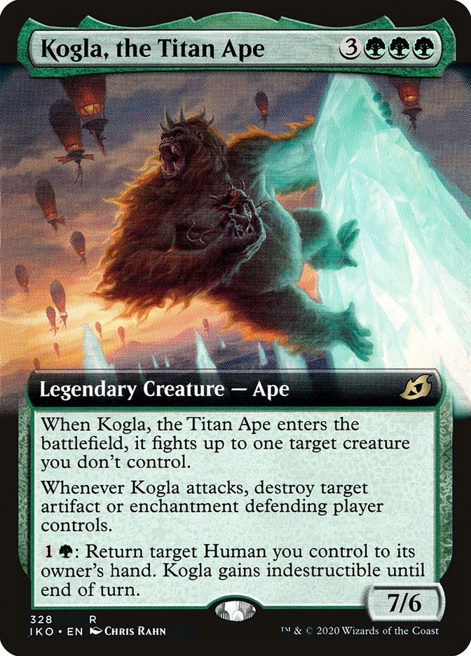 Kogla, the Titan Ape (Extended Art) [Ikoria: Lair of Behemoths] | Odin's Place