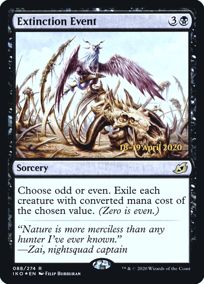 Extinction Event [Ikoria: Lair of Behemoths Prerelease Promos] | Odin's Place