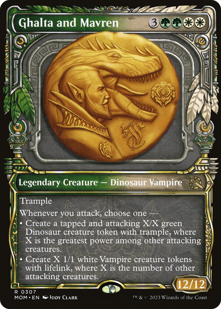 Ghalta and Mavren (Showcase Planar Booster Fun) [March of the Machine] | Odin's Place