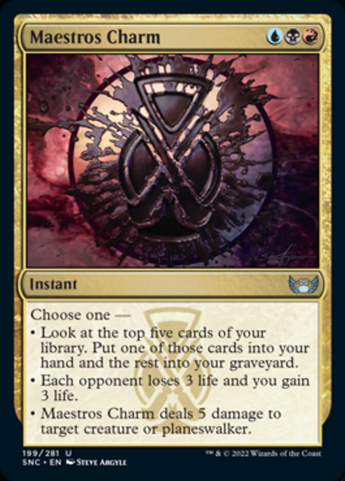 Maestros Charm [Streets of New Capenna] | Odin's Place