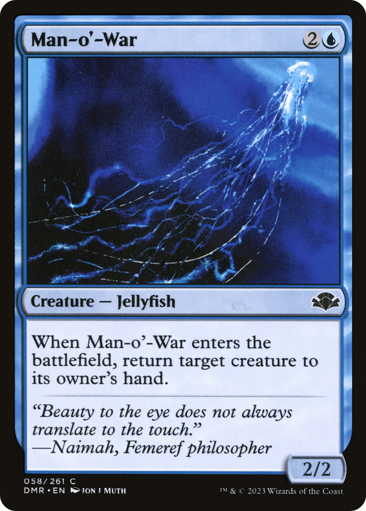 Man-o'-War [Dominaria Remastered] | Odin's Place