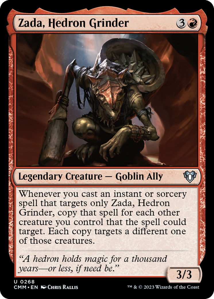 Zada, Hedron Grinder [Commander Masters] | Odin's Place