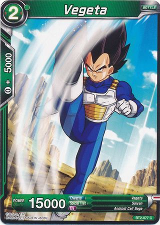 Vegeta (BT2-077) [Union Force] | Odin's Place