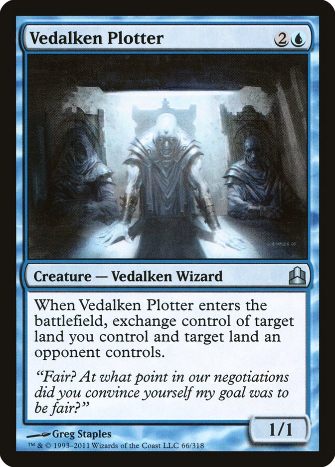 Vedalken Plotter (66) [Commander 2011] | Odin's Place