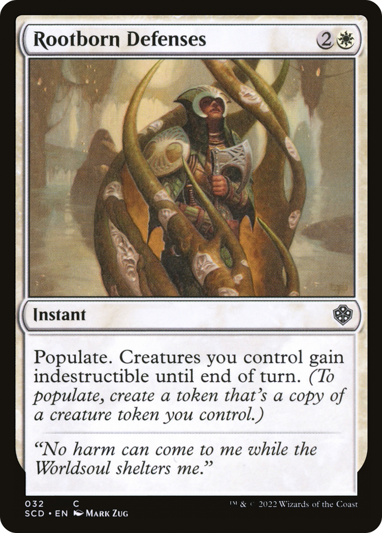 Rootborn Defenses [Starter Commander Decks] | Odin's Place