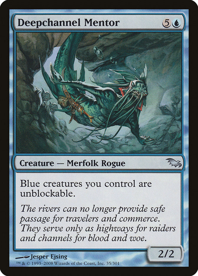 Deepchannel Mentor (35) [Shadowmoor] | Odin's Place