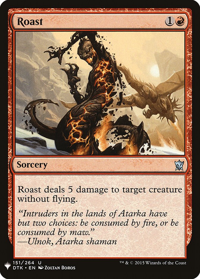 Roast [Mystery Booster] | Odin's Place