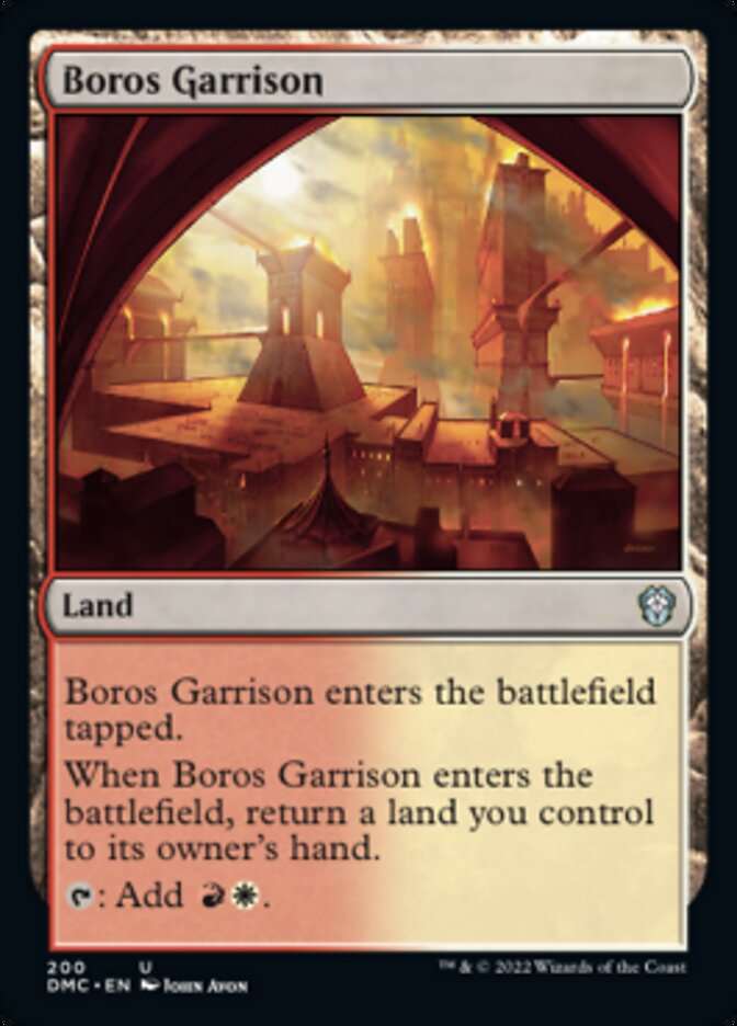 Boros Garrison [Dominaria United Commander] | Odin's Place