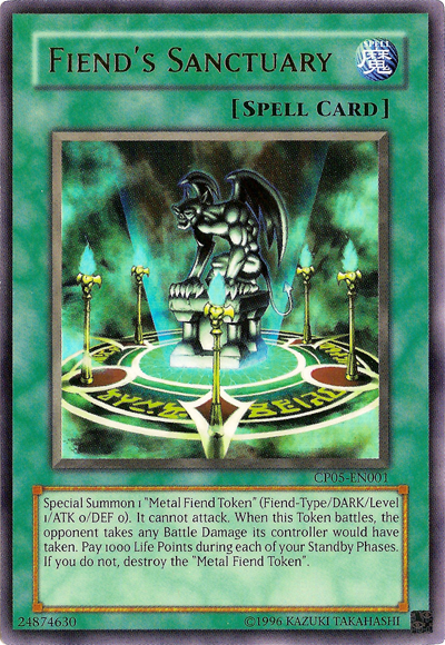 Fiend's Sanctuary [CP05-EN001] Ultra Rare | Odin's Place