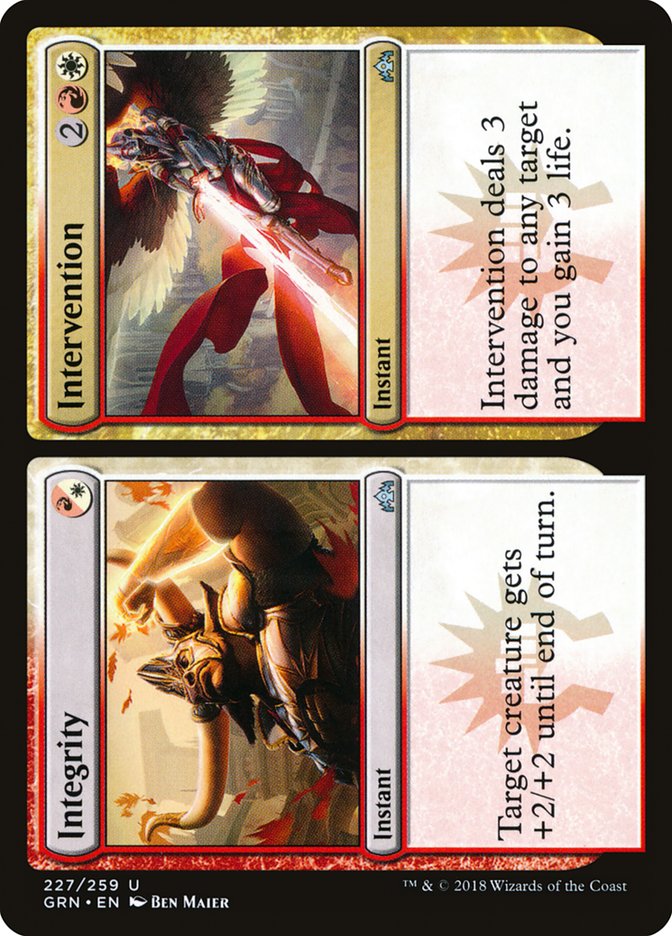 Integrity // Intervention (227) [Guilds of Ravnica] | Odin's Place