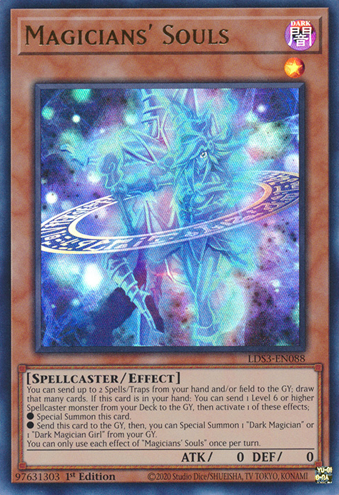 Magicians' Souls [LDS3-EN088] Ultra Rare | Odin's Place