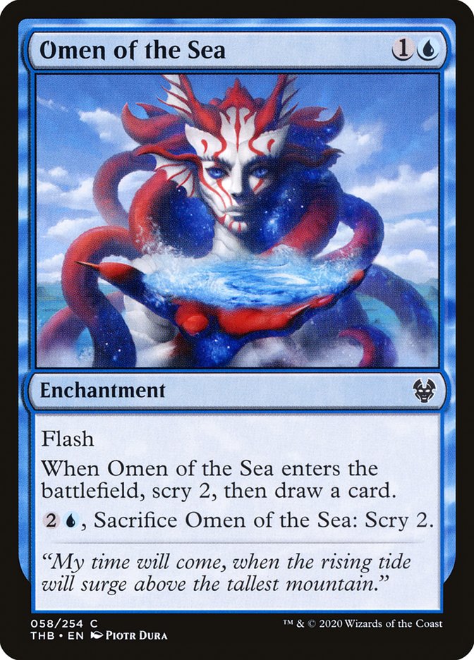 Omen of the Sea [Theros Beyond Death] | Odin's Place