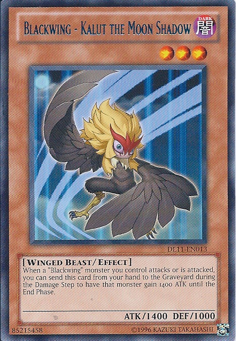 Blackwing - Kalut the Moon Shadow (Blue) [DL11-EN013] Rare | Odin's Place