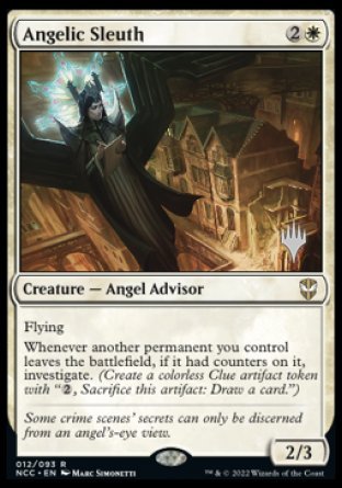 Angelic Sleuth (Promo Pack) [Streets of New Capenna Commander Promos] | Odin's Place