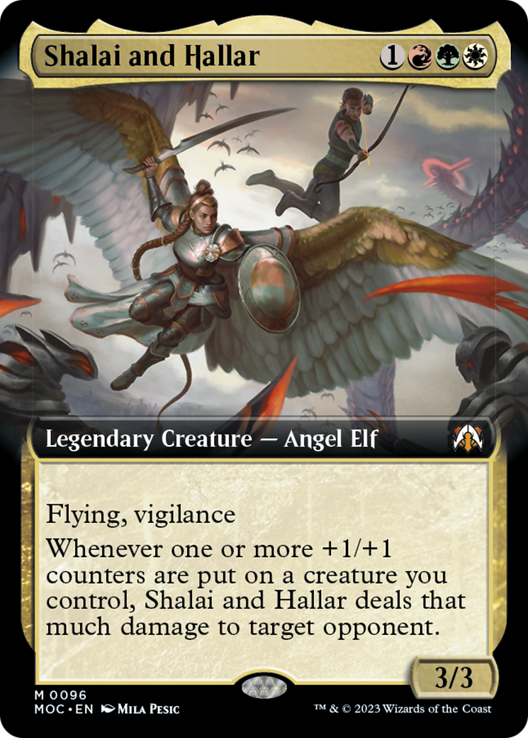 Shalai and Hallar (Extended Art) [March of the Machine Commander] | Odin's Place