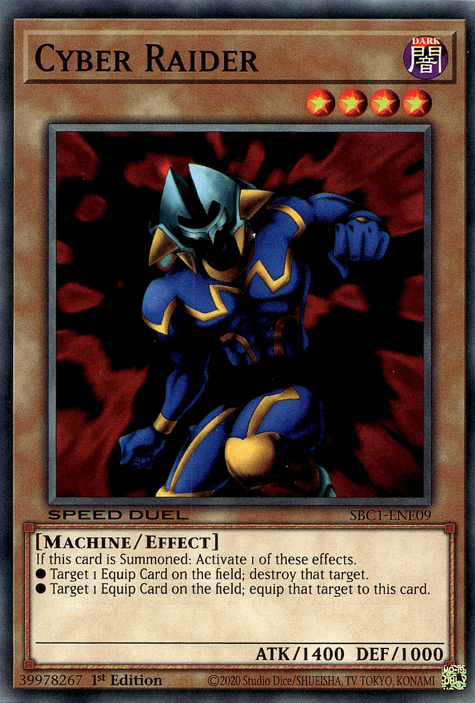 Cyber Raider [SBC1-ENE09] Common | Odin's Place