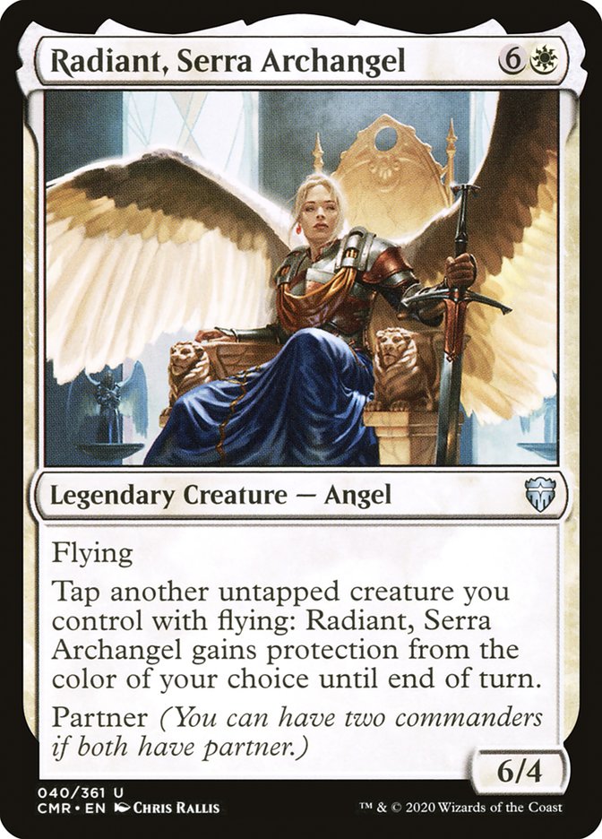 Radiant, Serra Archangel [Commander Legends] | Odin's Place