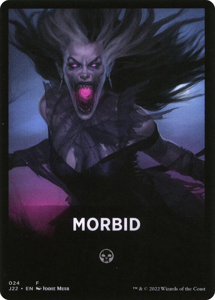 Morbid Theme Card [Jumpstart 2022 Front Cards] | Odin's Place