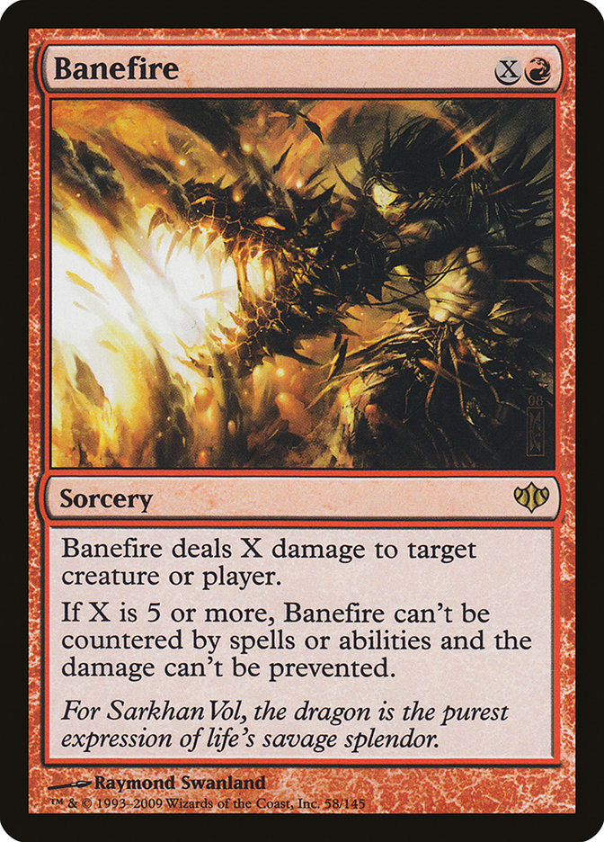 Banefire (58) [Conflux] | Odin's Place