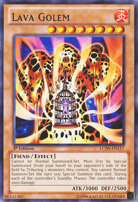 Lava Golem [LCJW-EN117] Rare | Odin's Place
