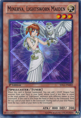 Minerva, Lightsworn Maiden [SDLI-EN002] Super Rare | Odin's Place