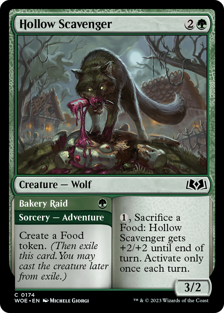 Hollow Scavenger // Bakery Raid [Wilds of Eldraine] | Odin's Place