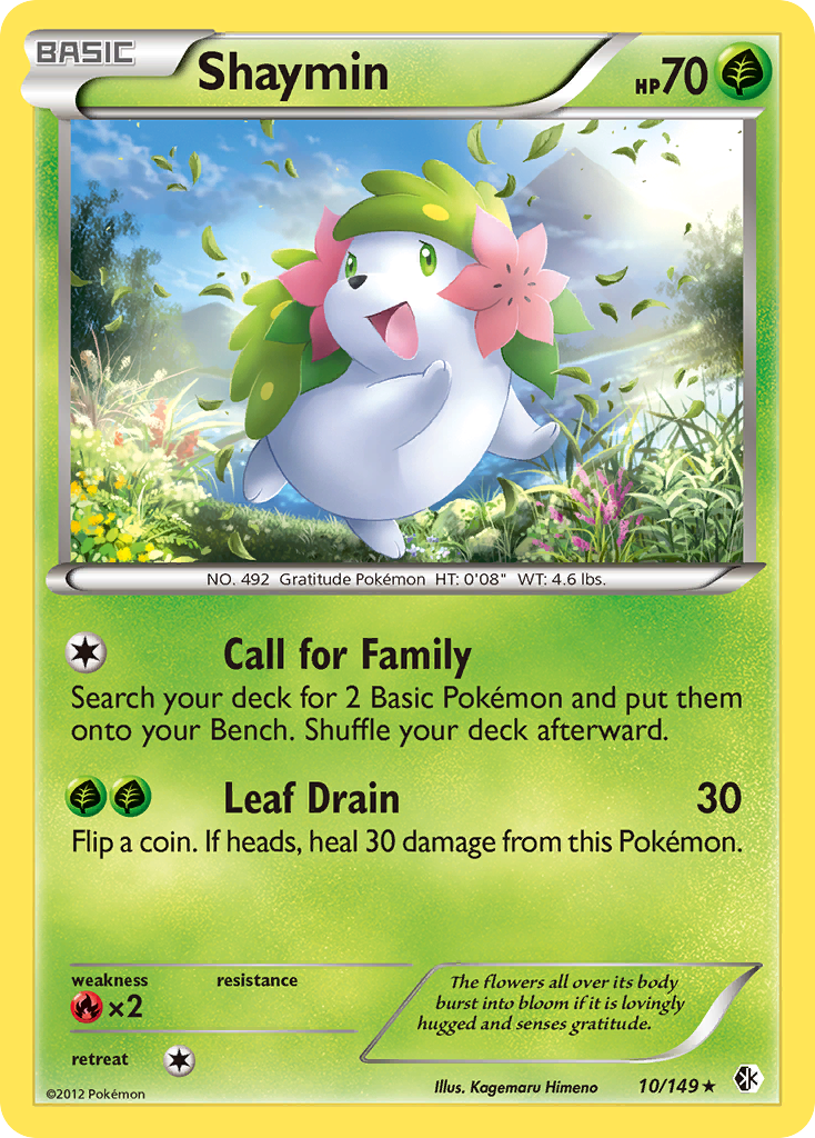 Shaymin (10/149) [Black & White: Boundaries Crossed] | Odin's Place