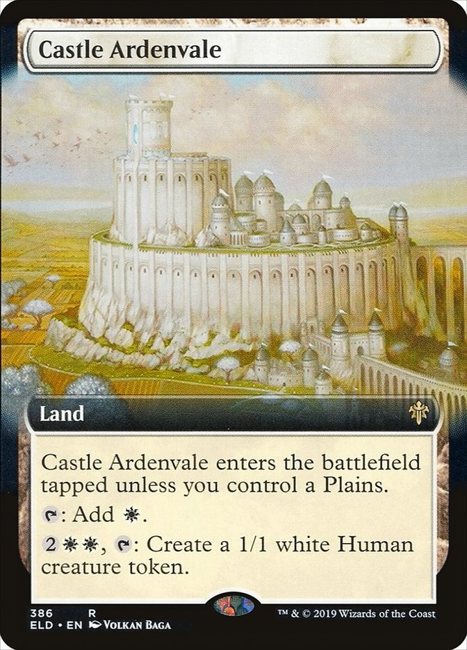Castle Ardenvale (Extended Art) [Throne of Eldraine] | Odin's Place