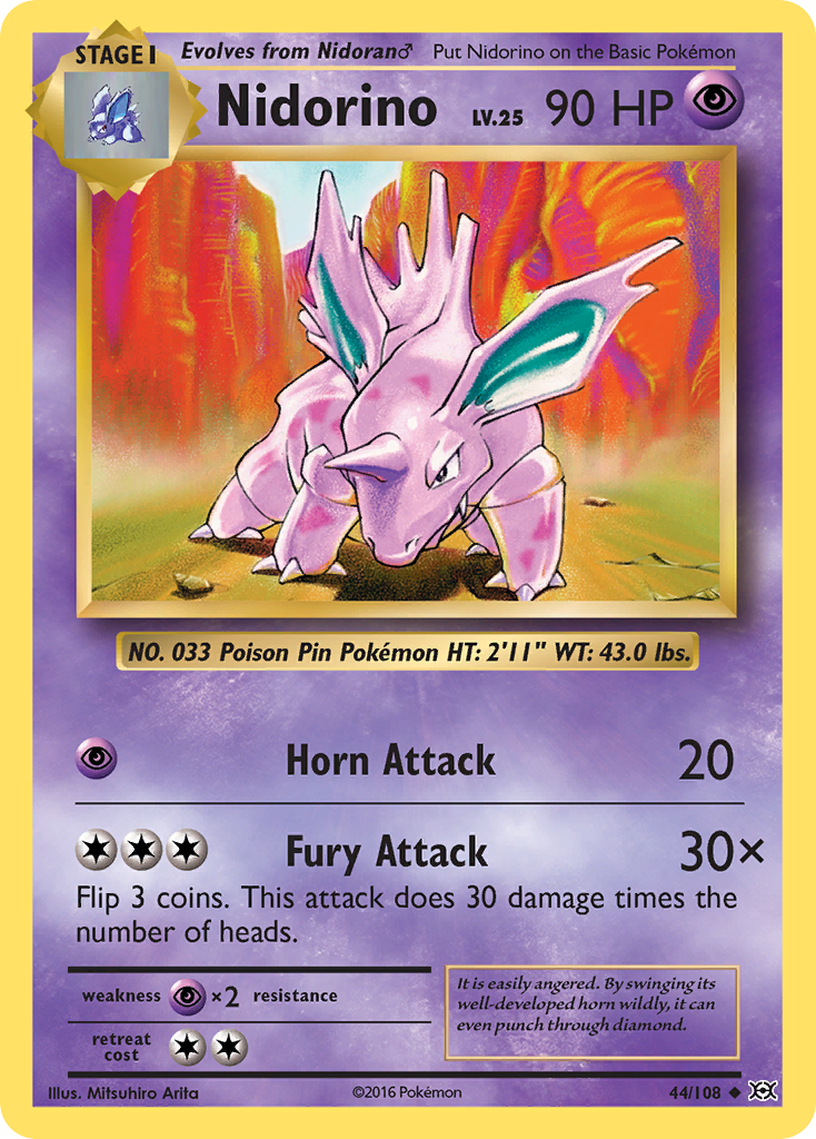 Nidorino (44/108) [XY: Evolutions] | Odin's Place