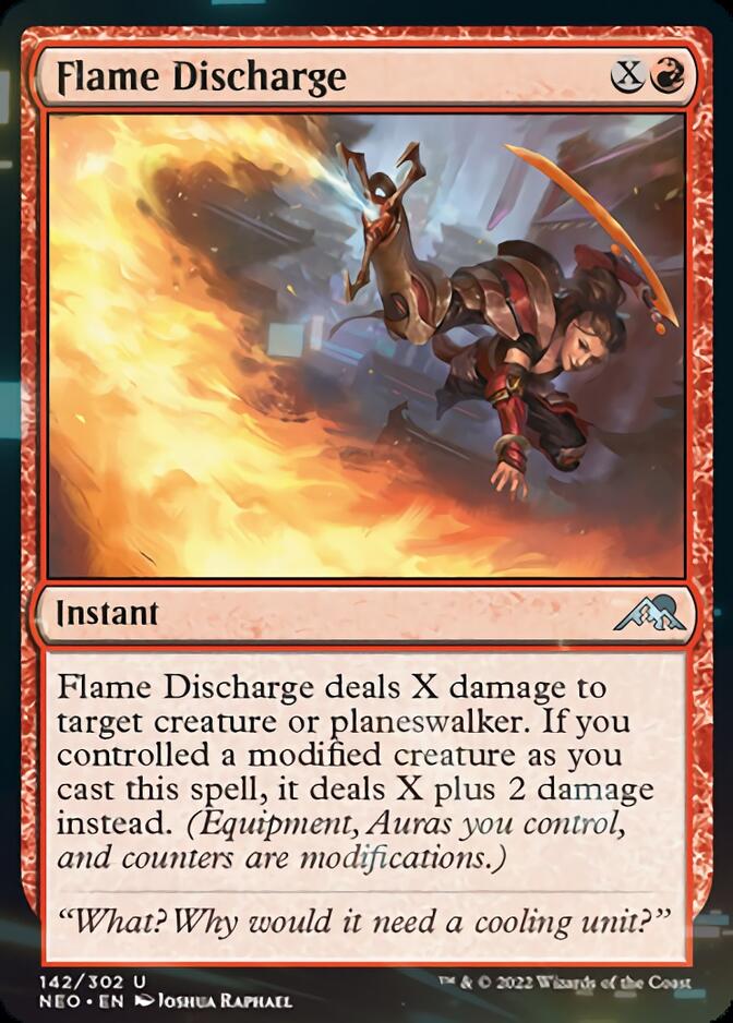 Flame Discharge [Kamigawa: Neon Dynasty] | Odin's Place