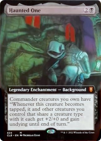 Haunted One (Extended Art) [Commander Legends: Battle for Baldur's Gate] | Odin's Place